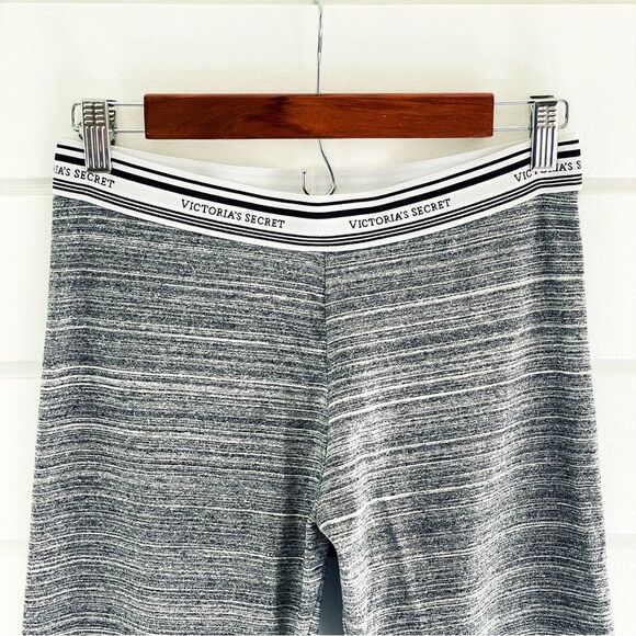 Victoria’s Secret Intimates Grey Thermal Sleep Legging Pants Size Large - Picture 4 of 9